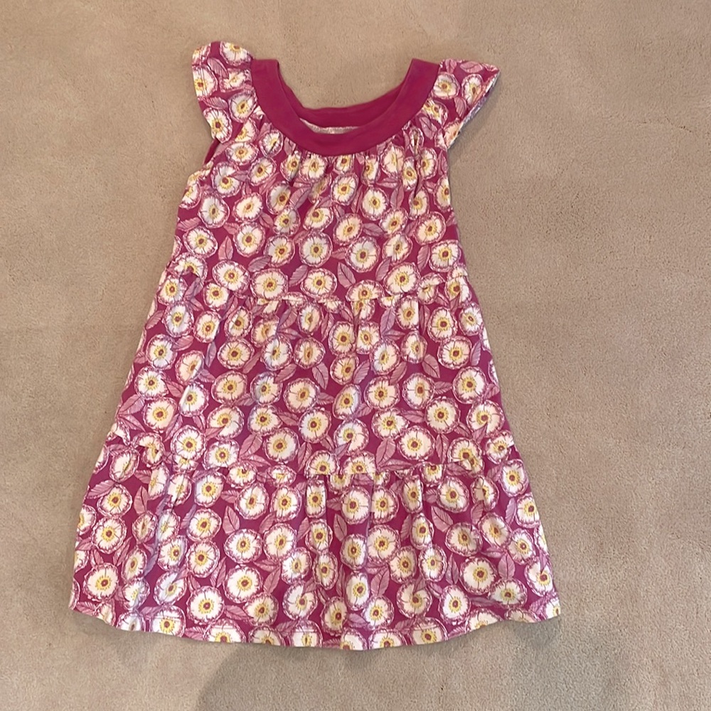Tea Collection 7 cotton pattern dress purple